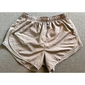 Nike Run Swoosh Gym Running Shorts Womens Size Small Gray Elastic